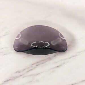 Handcrafted Purple Glass Decorative Bowl